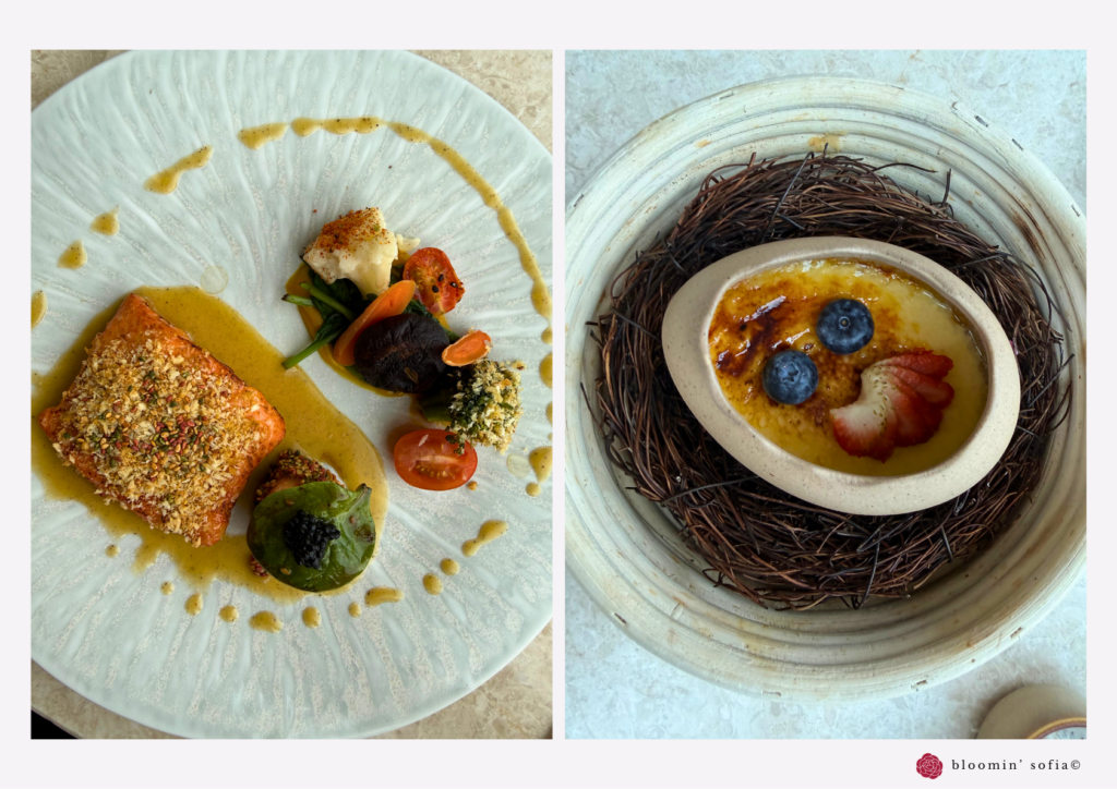 Romantic bayfront dining with refined Western cuisine